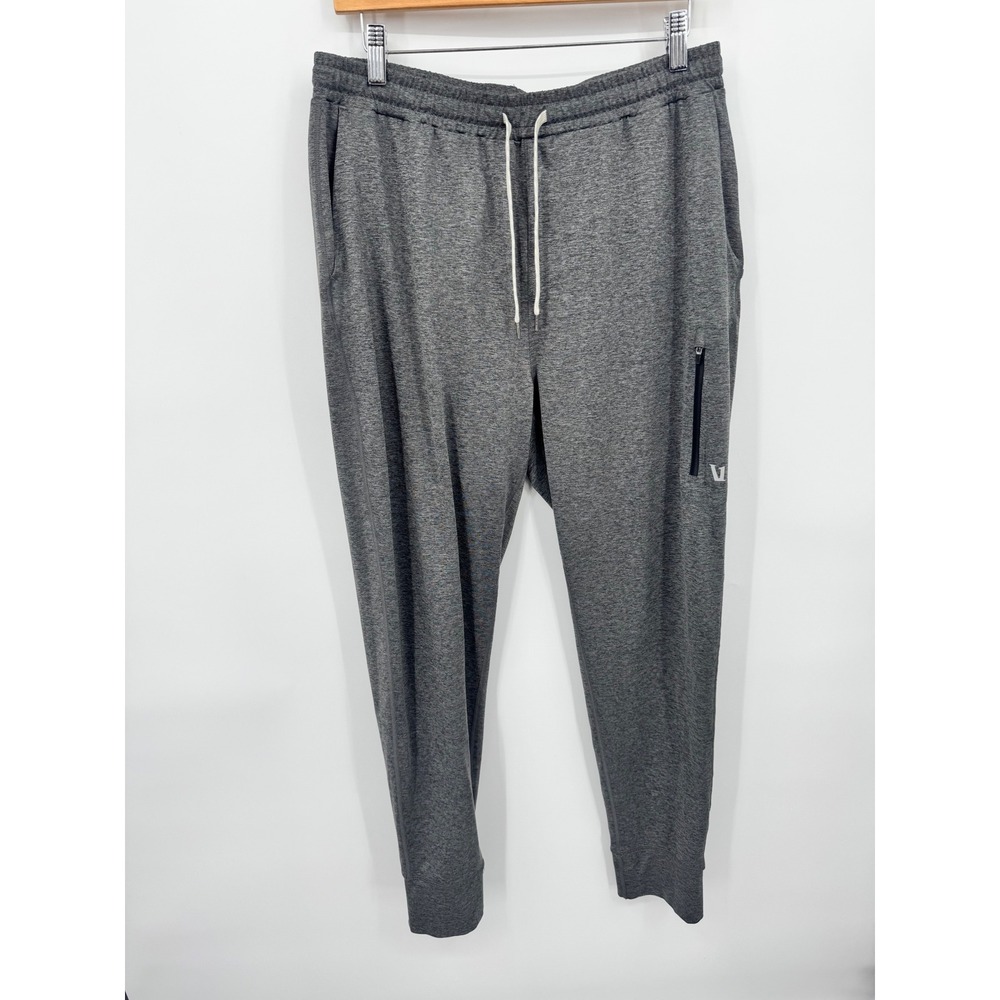 Vuori Sunday Performance Jogger Men Large Gray V416 Activewear Athleisure